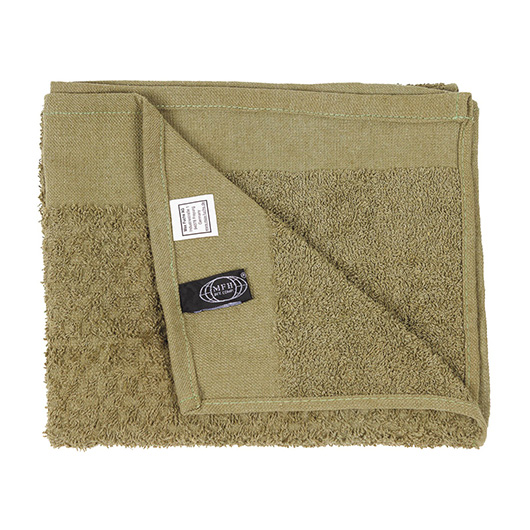 MFH BW Handtuch Frottee 90 x 45 cm oliv