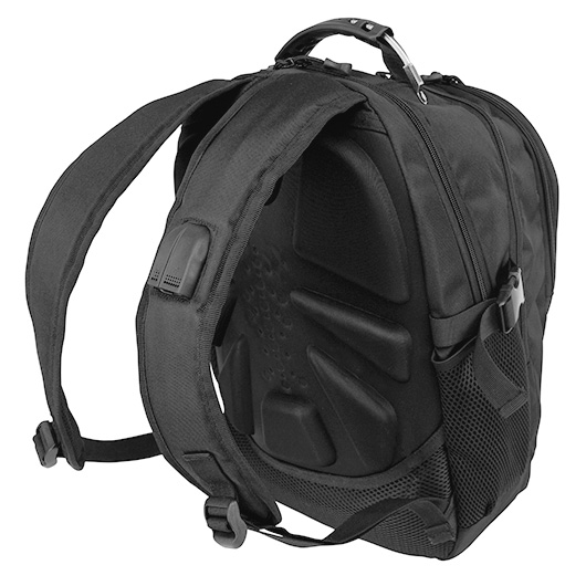 CI Rucksack Provider mit USB-Anschluss schwarz 40 Liter Bild 1