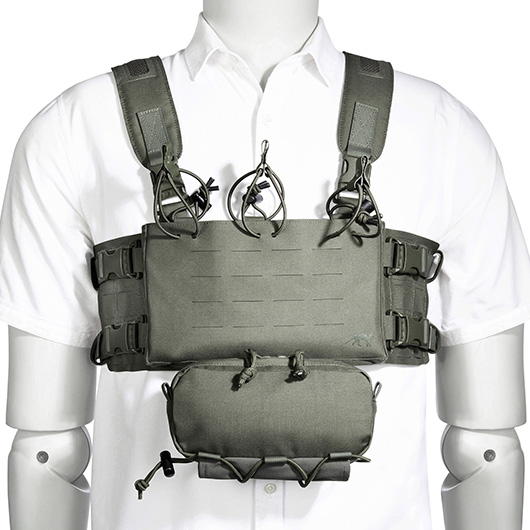 Tasmanian Tiger Chest Rig Small Combi Rig mit Magazinmodul IRR steingrau oliv Bild 1