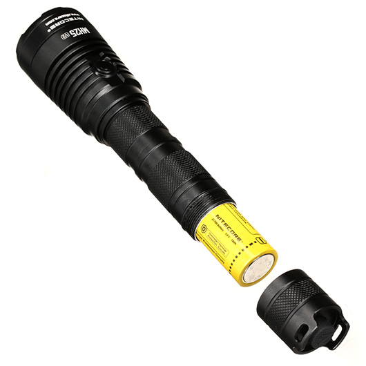 Nitecore LED-Taschenlampe MH25 V2 Jagdset 1300 Lumen inkl. Akku, Holster, Farbfilter, Kabelschalter und Koffer schwarz Bild 9