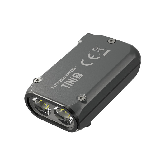 Nitecore LED-Schlüssellampe TINI 2 500 Lumen USB grau