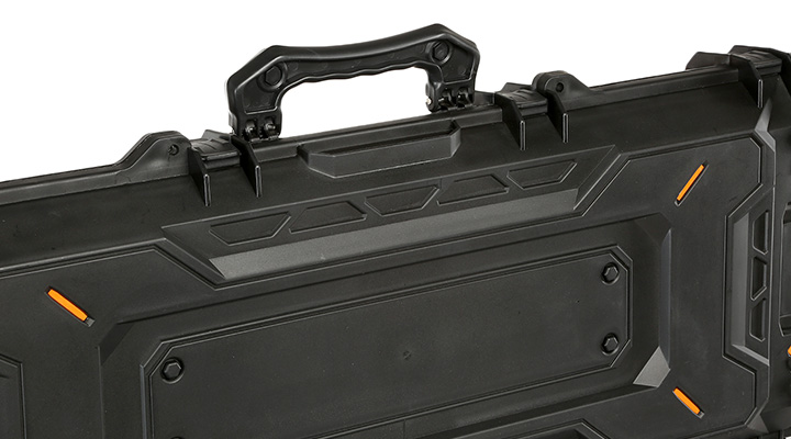 Nuprol Tactical Hard Case Waffenkoffer / Trolley 103 x 35 x 15 cm PnP-Schaumstoff schwarz Bild 11