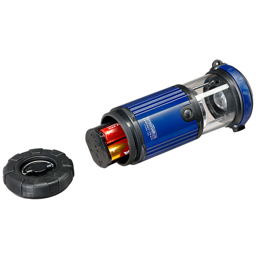 Camping Laterne Homeij 120 Lumen batteriebetrieben blau Bild 3