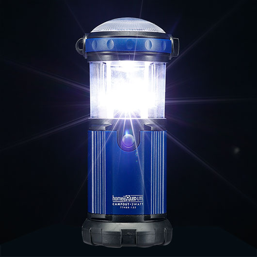 Camping Laterne Homeij 120 Lumen batteriebetrieben blau Bild 4