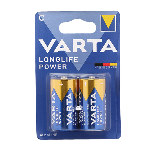 Varta Longlife Power Batterie Babyzelle LR14 C - 2 Stück