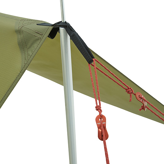 Nordisk Tarp Voss 9 m PU dark oliv Bild 3