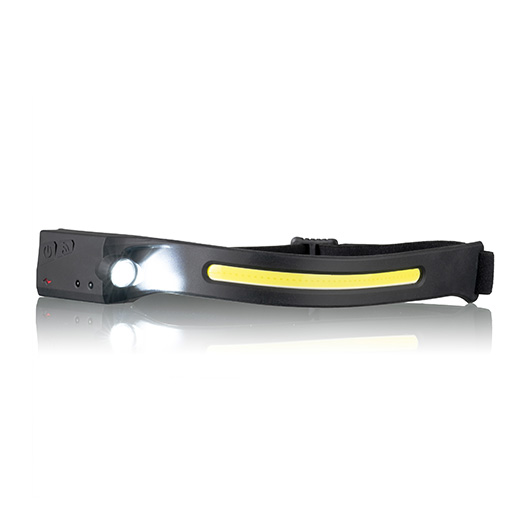 National Geographic Stirnlampe Iluminos Stripe 300 Lumen mit Sensor schwarz Bild 3