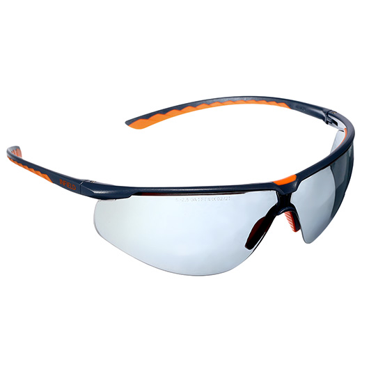 Infield Schutzbrille Levior rauch dunkelgrau/orange