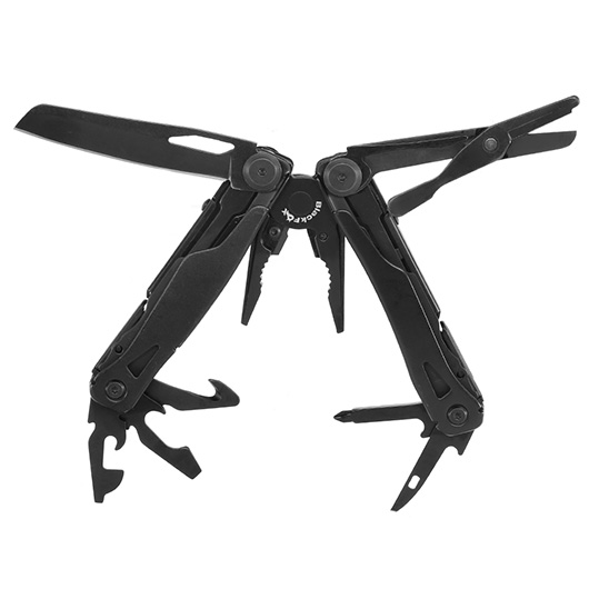 BlackFox Multitool Resilience schwarz inkl. Grteltasche