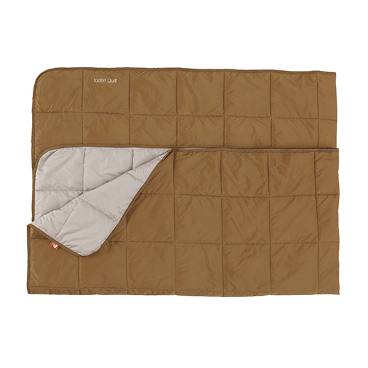 Robens Decke Icefall Quilt 200 x 120 cm braun