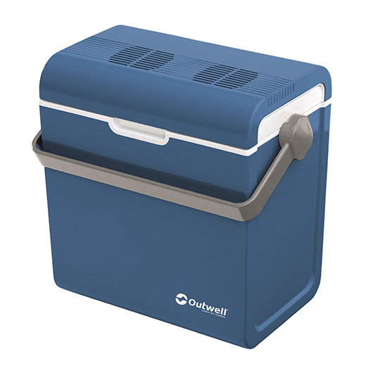 Outwell Kühlbox Ecocool Lite 24 Liter Kühl-/Wärmefunktion 12V/230V für Auto und Wohnmobile blau