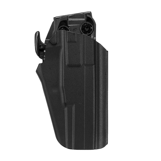 Nuprol Universal Type-D Holster Kunststoff m. Grtelhalter fr Pistolen rechts schwarz