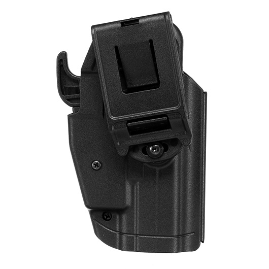 Nuprol Universal Type-B Holster Kunststoff m. Grtelhalter fr Pistolen links schwarz Bild 4