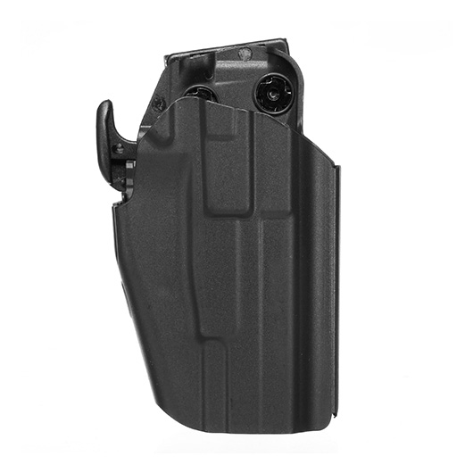 Nuprol Universal Type-B Holster Kunststoff m. Grtelhalter fr Pistolen rechts schwarz