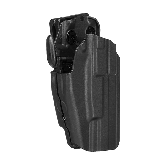 Nuprol Universal Type-B Holster Kunststoff m. Grtelhalter fr Pistolen rechts schwarz Bild 1