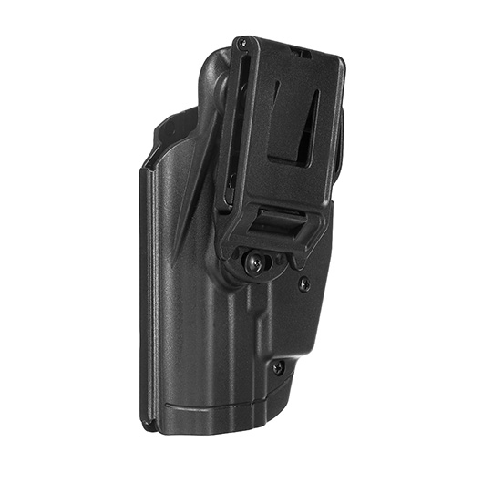 Nuprol Universal Type-B Holster Kunststoff m. Grtelhalter fr Pistolen rechts schwarz Bild 5