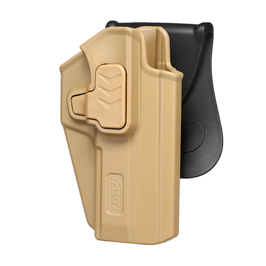 Strike Systems TQR Holster HT-Polymer Paddle fr CZ P-07 / P-09 Pistolen Rechts FDE - Generation 2 Bild 7