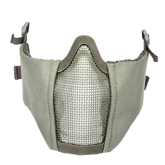 Nuprol Mesh Mask V5 Gittermaske Lower Face Shield mit Ohrabdeckung Ranger Green Bild 5