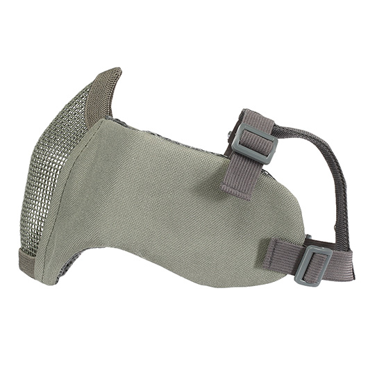 Nuprol Mesh Mask V5 Gittermaske Lower Face Shield mit Ohrabdeckung Ranger Green Bild 6