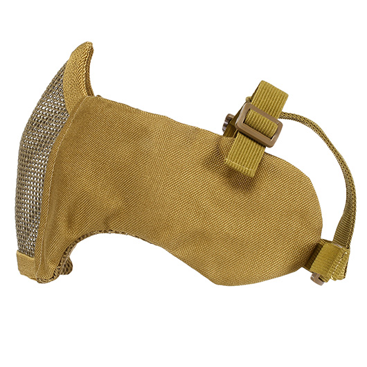Nuprol Mesh Mask V5 Gittermaske Lower Face Shield mit Ohrabdeckung tan Bild 6
