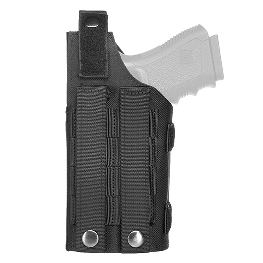 Amomax Universal Tactical Holster Nylon-Fabric rechts schwarz Bild 9