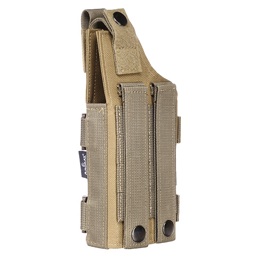 Amomax Universal Tactical Holster Nylon-Fabric rechts Flat Dark Earth Bild 5