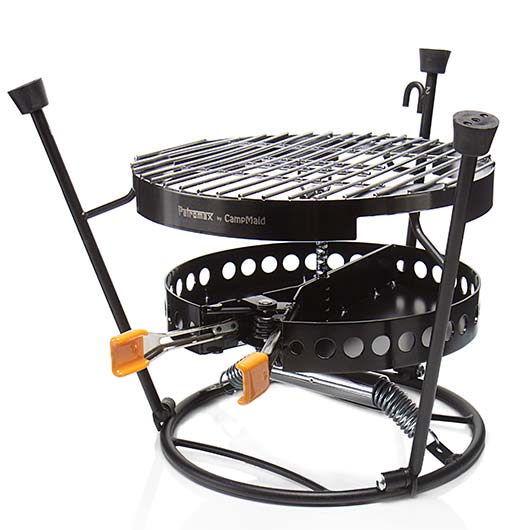 Petromax Grillset Pro-ft Set 3-teilig inkl. Gestell, Grillrost, Kohlenschale