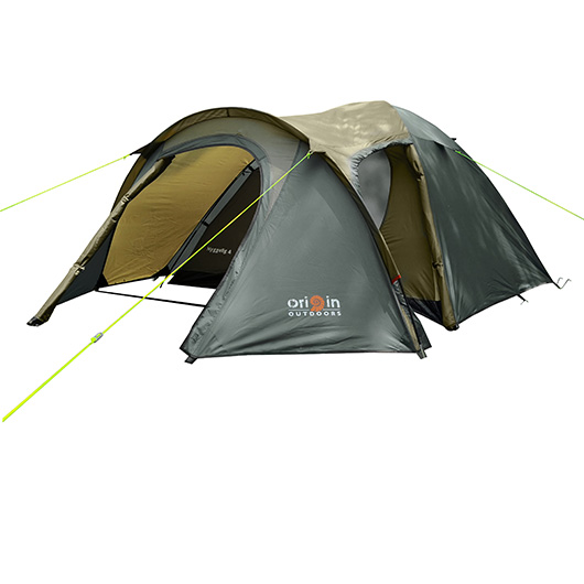 Origin Outdoors Kuppelzelt Hyggelig oliv fr max. 4 Personen