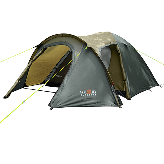 Origin Outdoors Kuppelzelt Hyggelig oliv fr max. 3 Personen