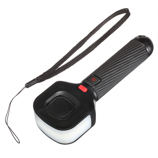 Easymaxx Security Taschenlampe 180 mit Schrillalarm schwarz Bild 3