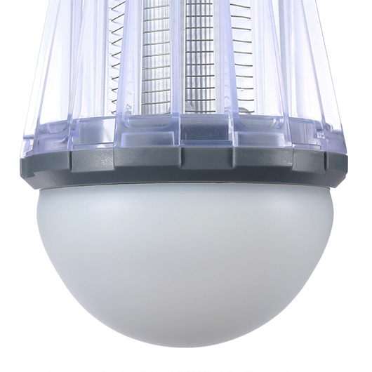 Drr LED Solar Campinglampe Anti Moskito grau Bild 3