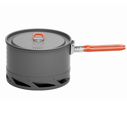 Fire Maple Campingtopf Feast K2 Aluminium 1,5L inkl. zwei Schsseln, Kochlffel und Reinigungsschwamm