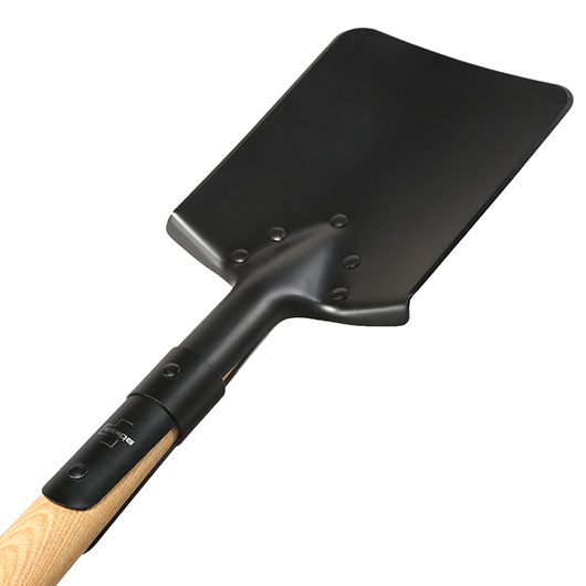 Bker Plus Feld-, oder Kurzspaten M1874 schwarz inkl. Futteral Bild 3