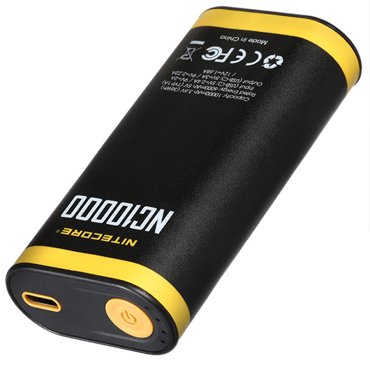 Nitecore Powerbank NC10000 - 10000mAh mit 50 Lumen LED-Licht Bild 4