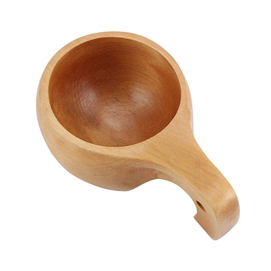 Origin Outdoors Tasse Kuksa offener Griff 200 ml Echtholz Bild 1