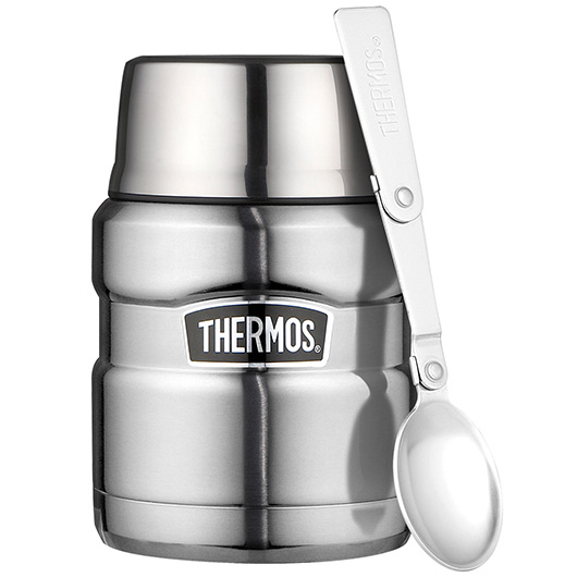 Thermos Thermobehlter King 0,47L mit Lffel edelstahl