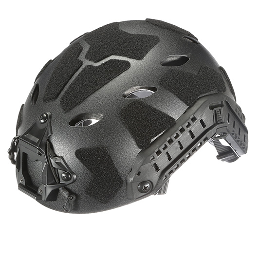 Nuprol Airsoft Helm FAST Railed SF Air mit NVG Mount schwarz Bild 8