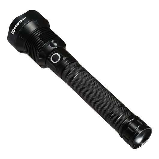 LED-Taschenlampe mit Zoom und Strobe-Funktion 800 Lumen schwarz inkl. Akku Bild 5
