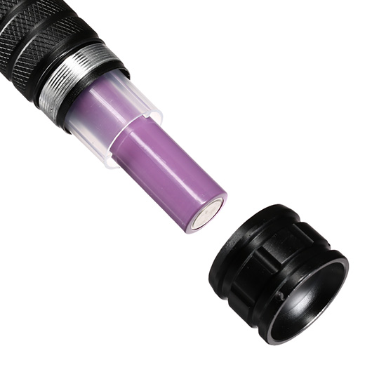 LED-Taschenlampe mit Zoom und Strobe-Funktion 800 Lumen schwarz inkl. Akku Bild 6