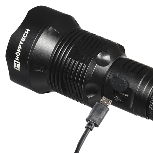 LED-Taschenlampe mit Zoom und Strobe-Funktion 800 Lumen schwarz inkl. Akku Bild 7