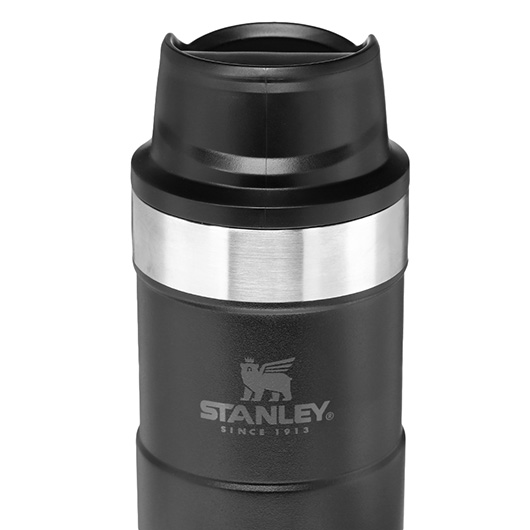 Stanley Classic Trigger Action Thermobecher 250 ml schwarz Bild 2