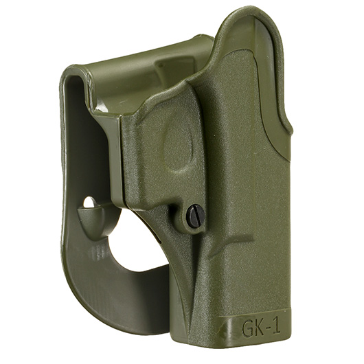 IMI Defense Level 2 Holster Kunststoff Paddle fr G 19 / 19X / 23 / 25 / 28 / 32 / 45 oliv Bild 1