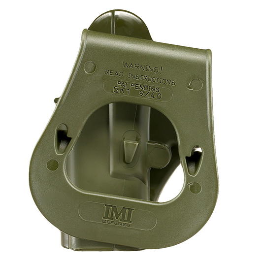 IMI Defense Level 2 Holster Kunststoff Paddle fr G 19 / 19X / 23 / 25 / 28 / 32 / 45 oliv Bild 4