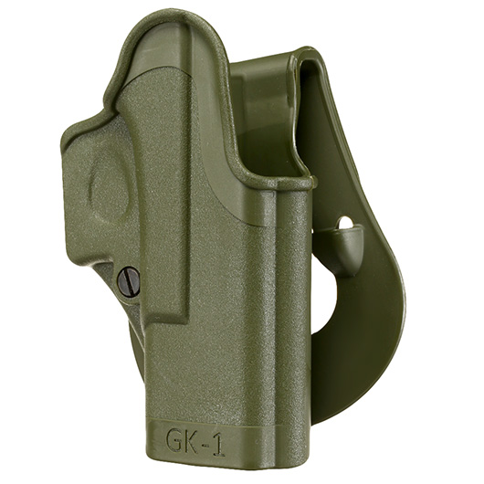 IMI Defense Level 2 Holster Kunststoff Paddle fr G 19 / 19X / 23 / 25 / 28 / 32 / 45 oliv Bild 7