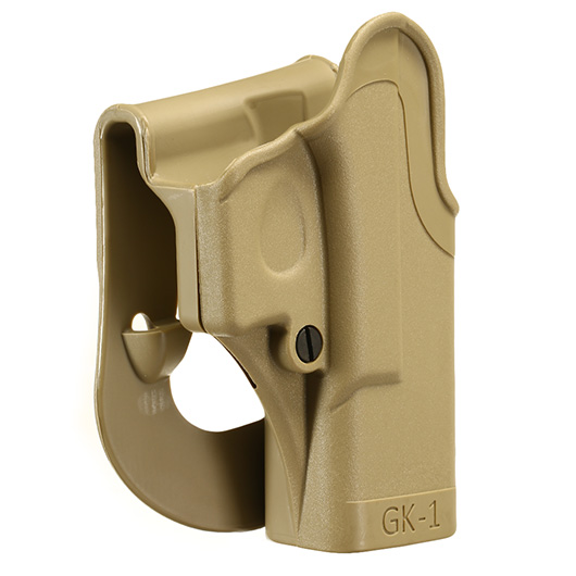 IMI Defense Level 2 Holster Kunststoff Paddle fr G 19 / 19X / 23 / 25 / 28 / 32 / 45 tan Bild 1