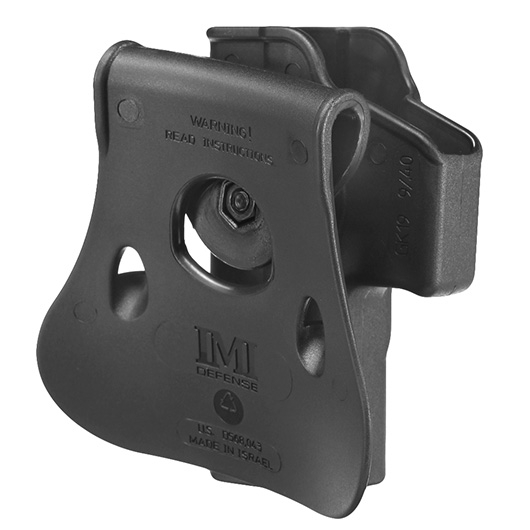 IMI Defense Level 2 Holster Kunststoff Paddle fr G 19 / 19X / 23 / 25 / 28 / 32 / 45 schwarz Bild 3