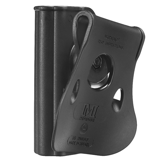 IMI Defense Level 2 Holster Kunststoff Paddle fr G 19 / 19X / 23 / 25 / 28 / 32 / 45 schwarz Bild 5