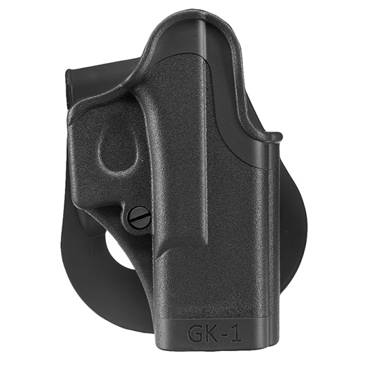 IMI Defense One Piece Holster Polymer Paddle fr Glock Pistolen Rechts schwarz