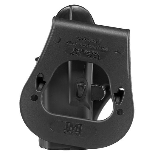 IMI Defense One Piece Holster Polymer Paddle fr Glock Pistolen Rechts schwarz Bild 4