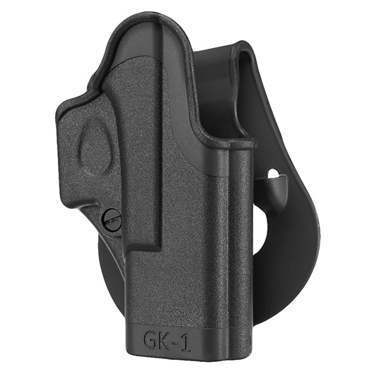 IMI Defense One Piece Holster Polymer Paddle fr Glock Pistolen Rechts schwarz Bild 7